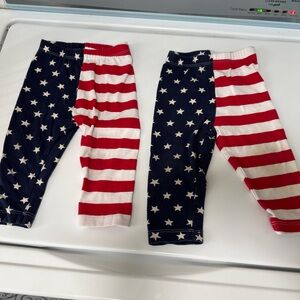 Old Navy USA leggings / PATRIOTIC pants! 🇺🇸❤️🤍💙